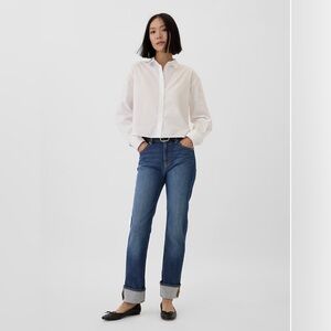 GAP Women's Straight Leg Jeans - Blue